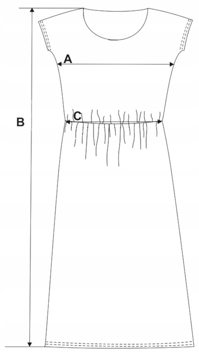 Krótka Sukienka Damska Rozkloszowana Zwiewna Kolorowa Wzorzysta MORAJ S/M