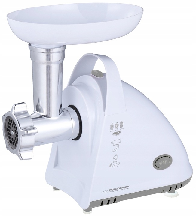 MASZYNKA DO MIELENIA MIĘSA ELEKTRYCZNA DUŻA MOC 2200W + DYSZA DO KIEŁBASY