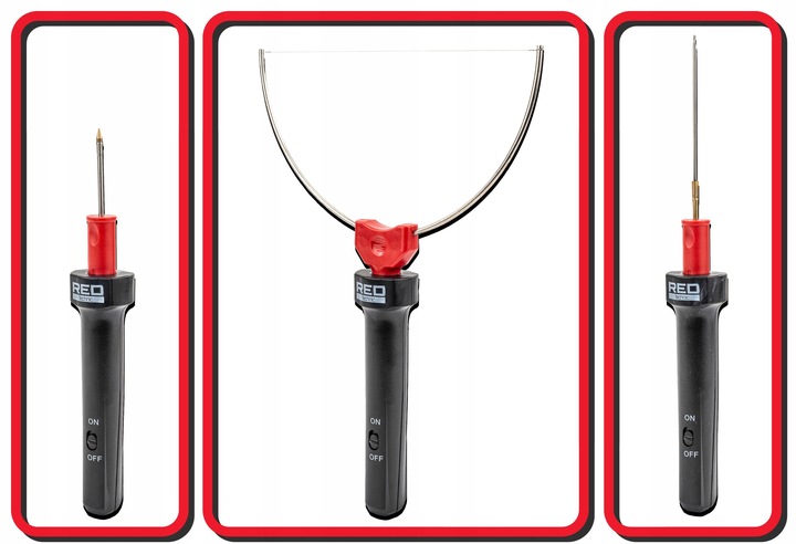 NÓŻ TERMICZNY DO CIĘCIA STYROPIANU 3W1 WYCINARKA DO MATERIAŁÓW IZOLACYJNYCH