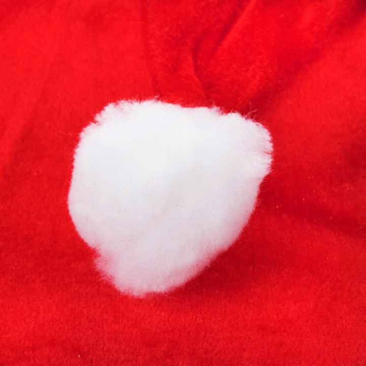 12szt CZAPKA ŚWIĘTEGO MIKOŁAJA PRZEBRANIE STRÓJ CZERWONA KOSTIUM ŚWIĄTECZNY