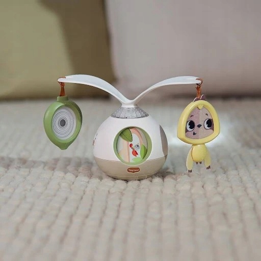 Boho Czas dla Brzuszka Tiny zabawka do raczkowania karuzela pozytywka 2w1