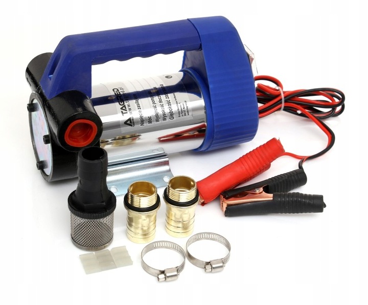 POMPA DO SPUSZCZANIA PALIWA ROPY OLEJU 12V POMPKA MOCNA
