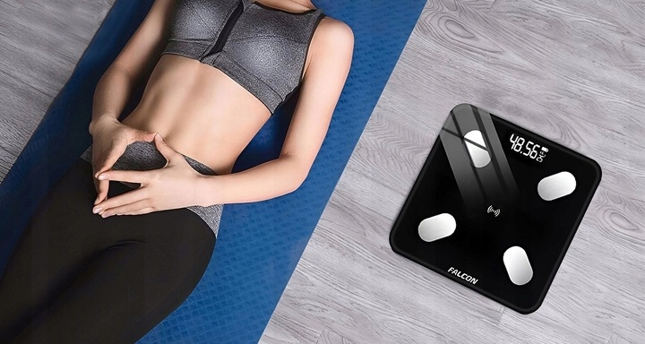 Waga Łazienkowa 180kg Bluetooth Elektroniczna BT Inteligentna