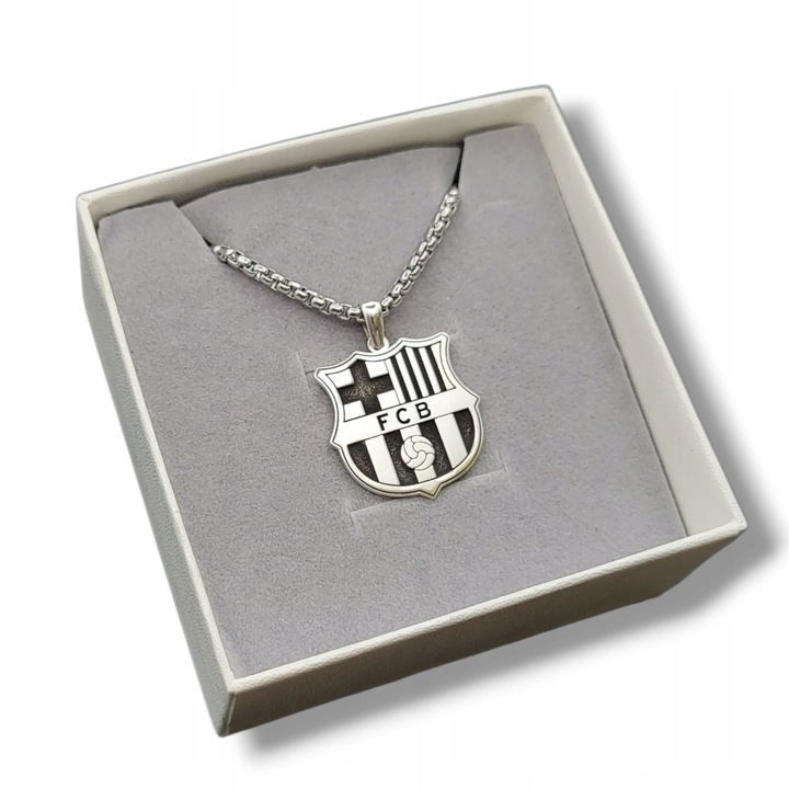 Zawieszka srebrna FCB