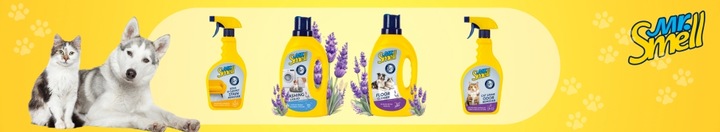 Mr. Smell Kot - skutecznie usuwa zapach moczu kotów 500 ml płyn