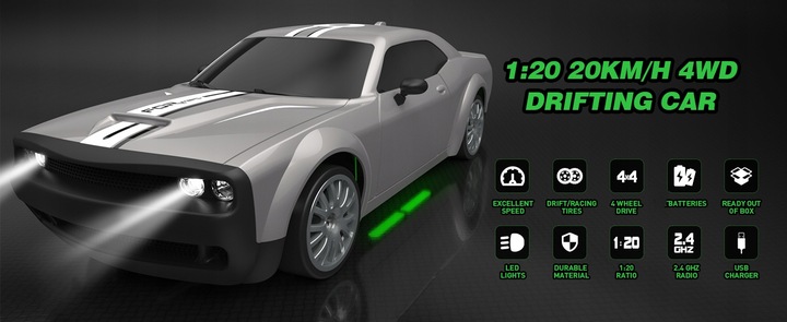 Auto Zdalnie Sterowane Driftu do Samochód Sterowany RC Na Pilot 1 m6mt9m