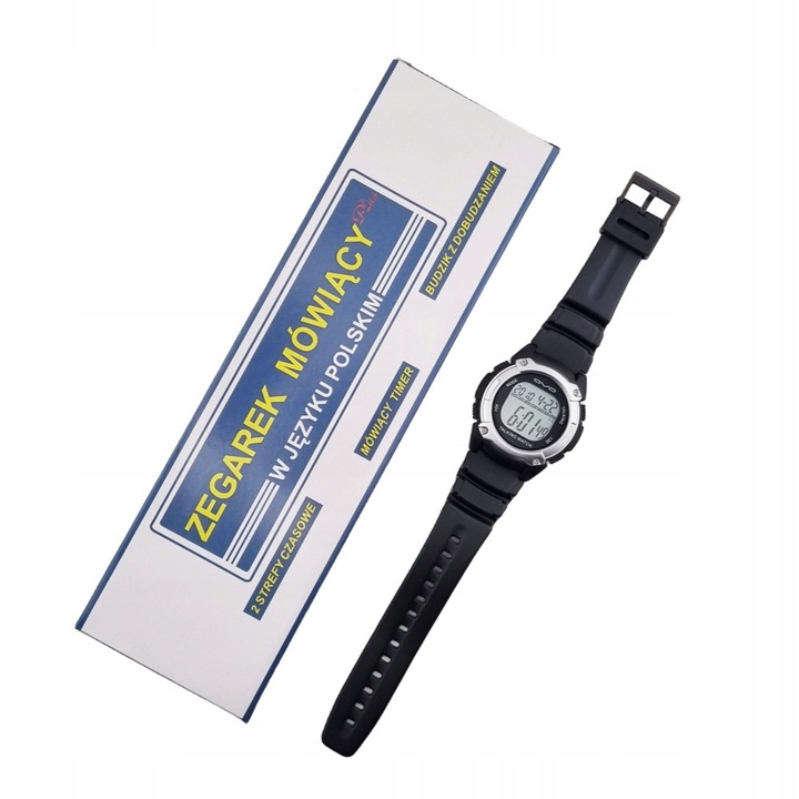 Zegarek mówący po polsku głośno i wyraźnie