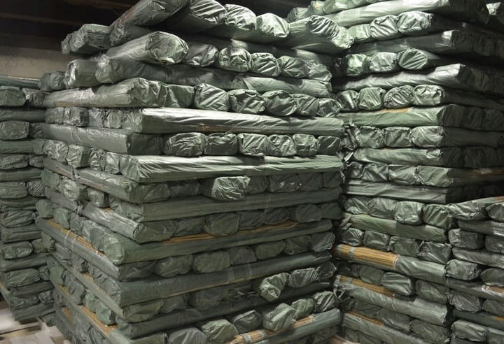 Mata bambusowa osłonowa na płot , ogrodzenie 1,2 x 5 m ( z listewek )