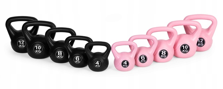 Kettlebell kettle 8 kg do ćwiczeń hantla kula odważnik obciążenie ciężar fi