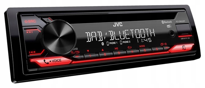 JVC KD-DB622BT radio samochodowe CD Bluetooth DAB / DAB+ / AUX / MP3 / USB