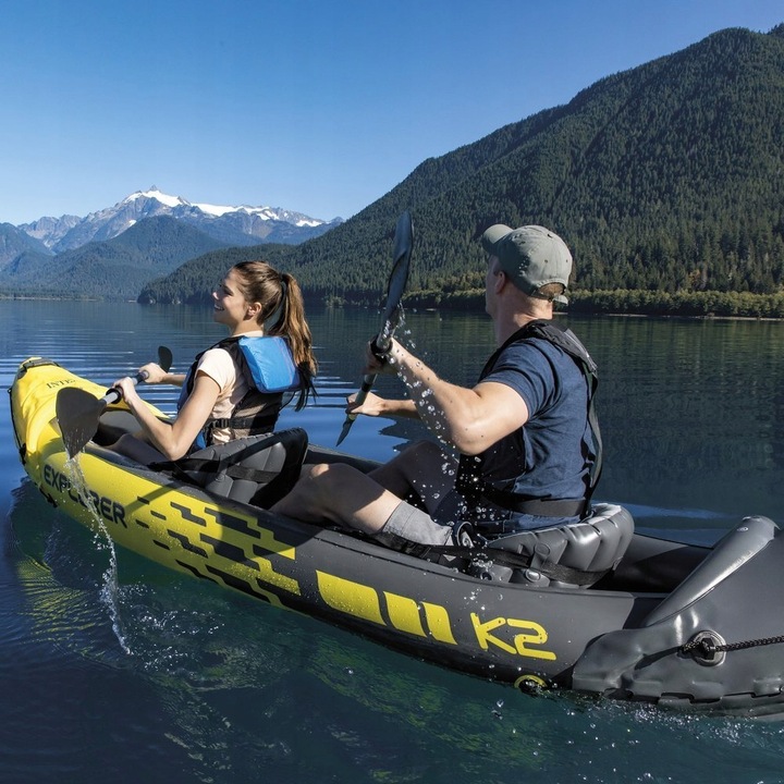 INTEX 69629 WIOSŁO ALUMINIOWE DO KAJAKA 218cm