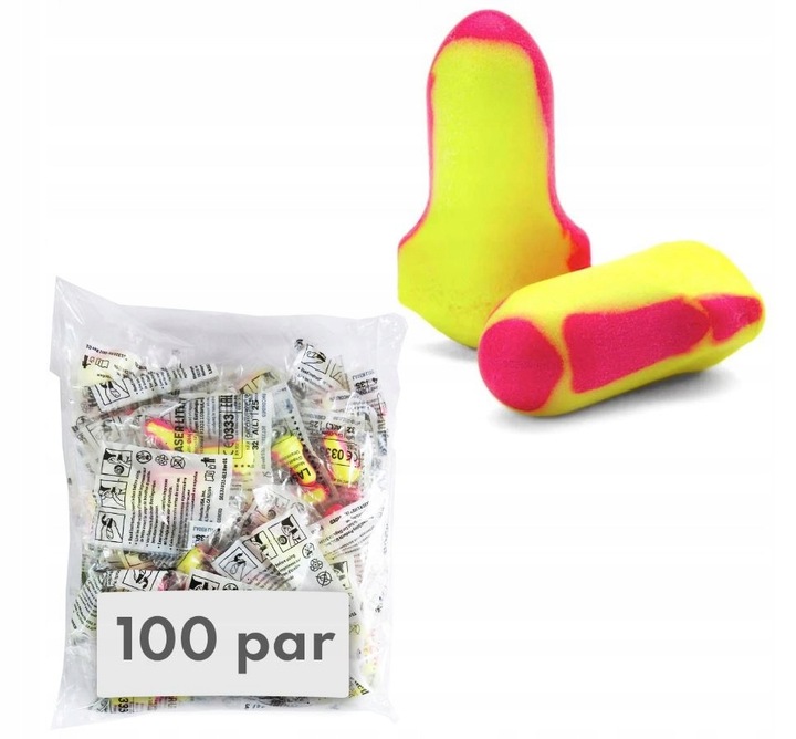 Zatyczki Stopery do uszu Honeywell LASER LITE 100 Par