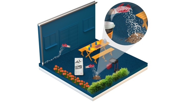 ŚRODEK PROSZEK GRANULAT NA MRÓWKI PLUSKWY KARALUCHY RYBIKI PCHŁY EFFECT 5KG