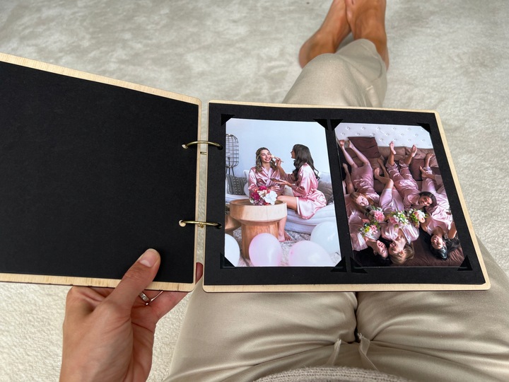 DREWNIANY ALBUM WIECZÓR PANIEŃSKI PREZENT