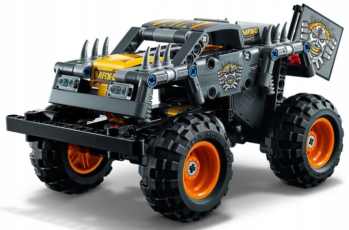 KLOCKI LEGO TECHNICS 42119 Monster Truck Jam Max-D Łazik Napęd Pull-back 7+