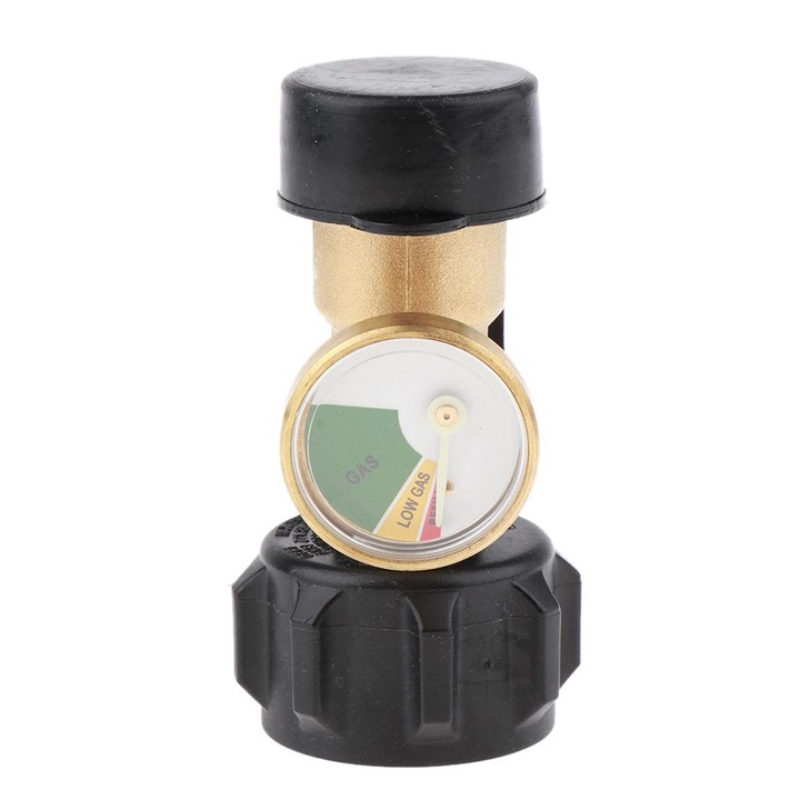 Miernik zbiornika propanu, adapter wskaźnika poziomu gazu butli (mosiądz)