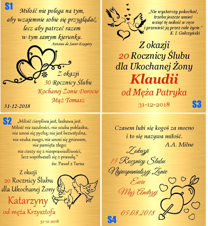 Złote Kolczyki 333 Gwiazdki Gwiazdy dla Kobiety Prezent Grawer