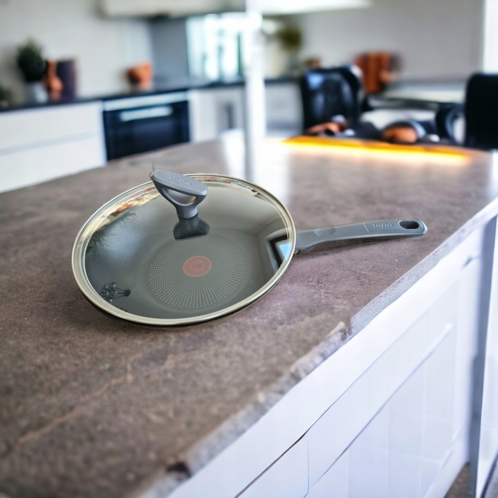 PATELNIA WOK + pokrywka TEFAL G73099 DAILY COOK 28cm INDUKCJA