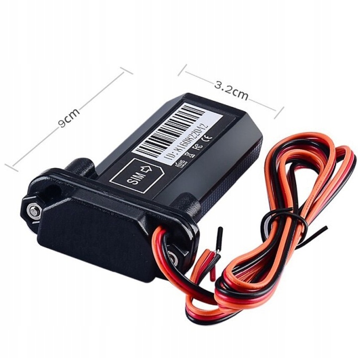 LOKALIZATOR GPS DO SAMOCHODU POJAZDU MOTOCYKLA MONITORING SIM TRACKER