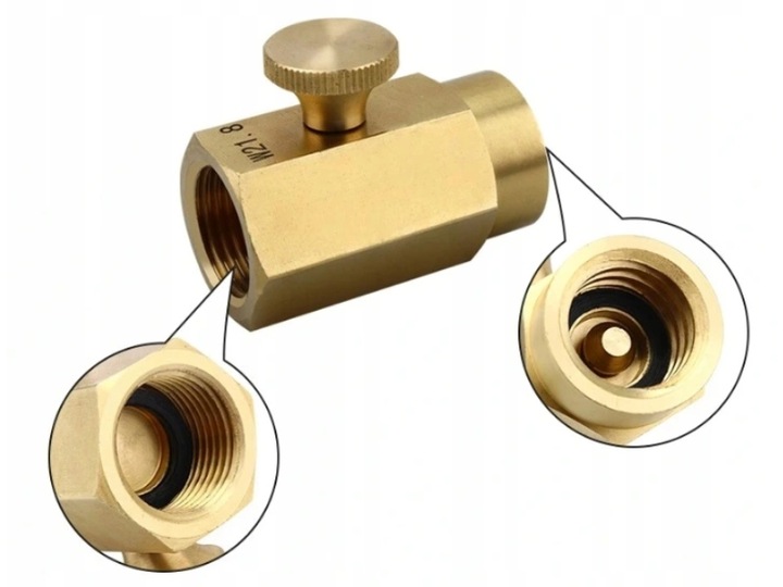 Przetoczka Adapter i Zawór Dwukierunkowy do Sodastream Spirit Cristal Brita