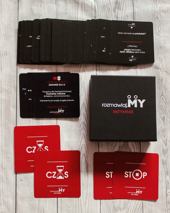 WALENTYNKI GRA EROTYCZNA dla par Rozmawiaj.MY Intymnie rozpalcie emocje!