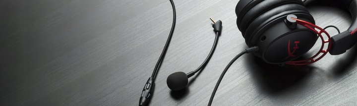 Słuchawki HyperX Cloud Alpha Gaming Headset Czarno-czerwone Jack 3,5 mm