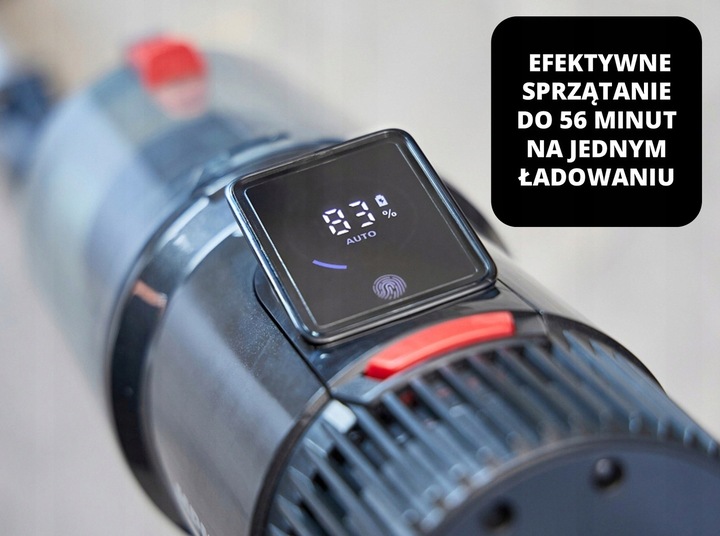 Odkurzacz pionowy bezprzewodowy mocny Flex MPM MOD-71 400 W