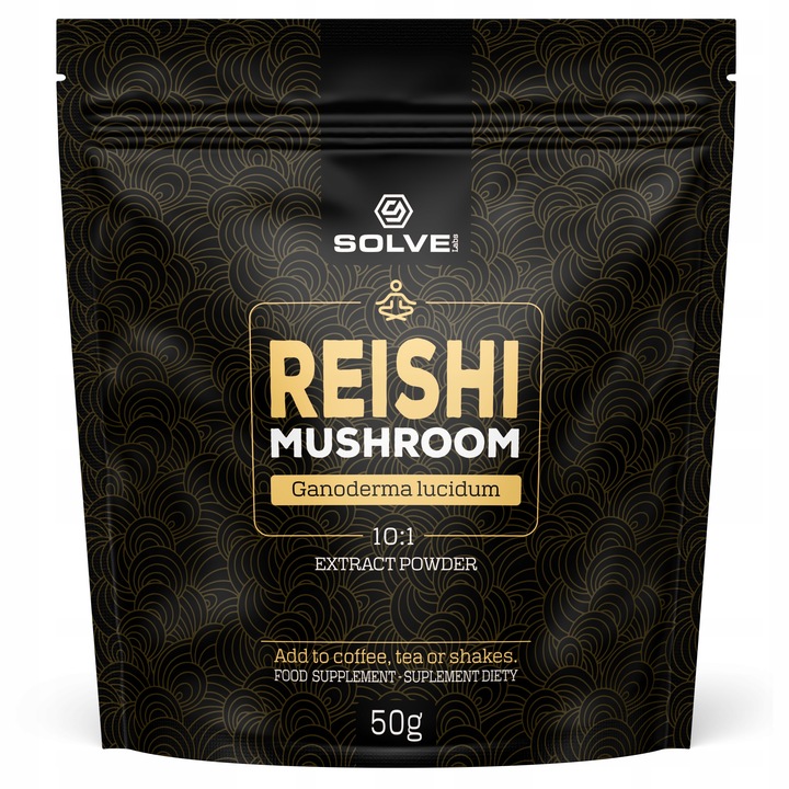 Reishi Ganoderma lucidum 50G SOLVE LABS Ekstrakt