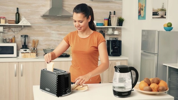 Toster ELDOM TO280C Nadstawka na bułki 7 stopni Podgrzewa OPIEKACZ GRZANKI