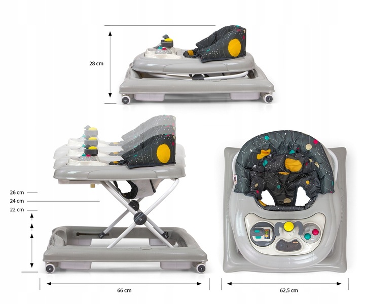 Chodzik PATROL PASTEL DOTS 4888 MILLY MALLY