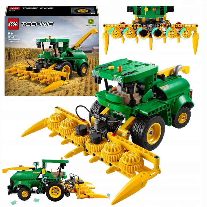 LEGO Technic 42168 Sieczkarnia Kombajn John Deere 9700 Farma Wieś Traktor