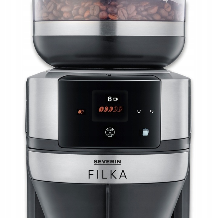 SEVERIN KA 4852 FILKA Automatyczny ekspres przelewowy do kawy, 1520W, 2 L