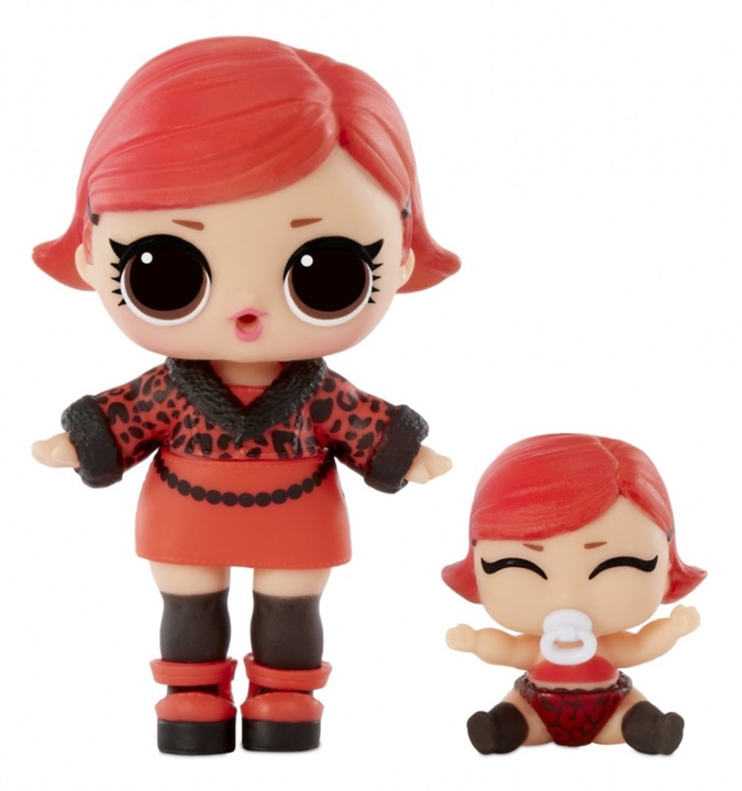 Lalka L.O.L. Surprise O.M.G. Color Change 2w1 + Lil Sis Color Change