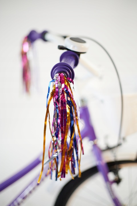 Rower dziecięcy 20 cali dla dziewczynki koszyk bagażnik frędzle 5-9 lat fio