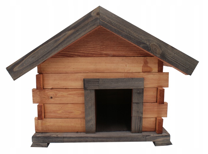 Domek dla jeży budka lęgowa dla jeża z drewna KLJ2