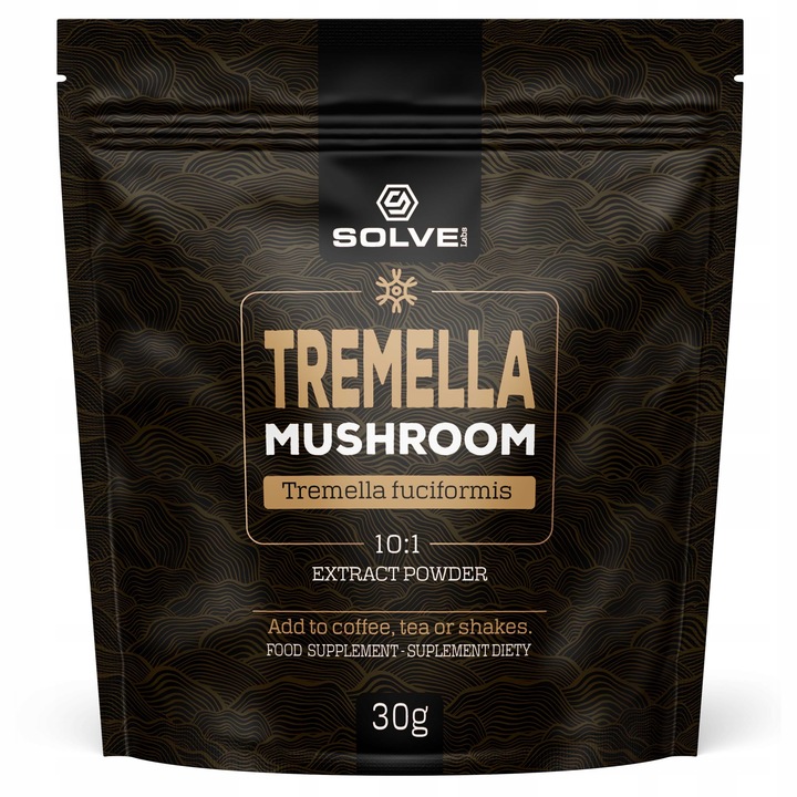 TREMELLA 10:1 TRZĘSAK EKSTRAKT 30G SOLVE LABS