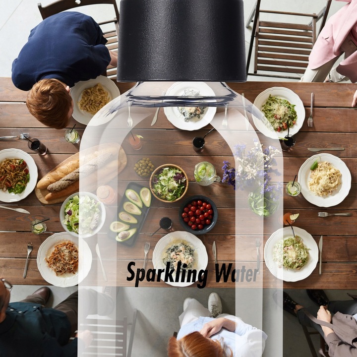 SATURATOR + 3x BUTELKI Saturator do wody + NABÓJ Zestaw Menzsoda