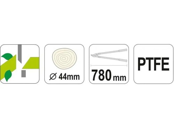 SEKATOR DO GAŁĘZI KONARÓW 780MM 44MM YATO