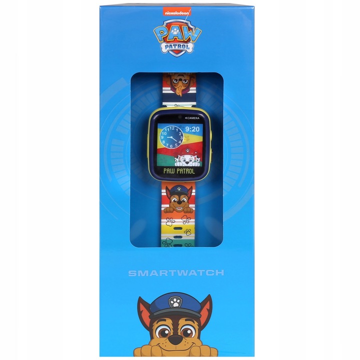 Psi Patrol Wielofunkcyjny zegarek dla dzieci, smartwatch interaktywny