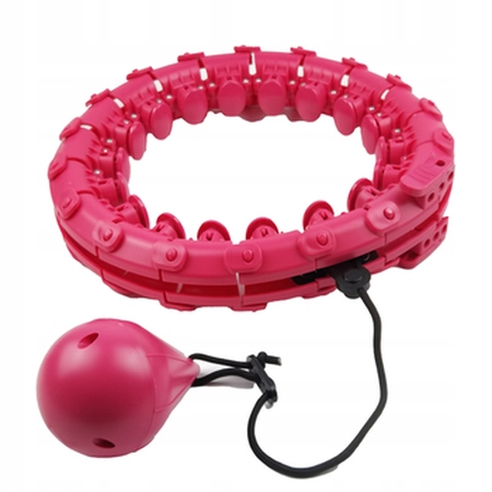 Hula Hop Odchudzające z Wypustkami XXXL PLUS SIZE 145cm w TALII + Łożyska