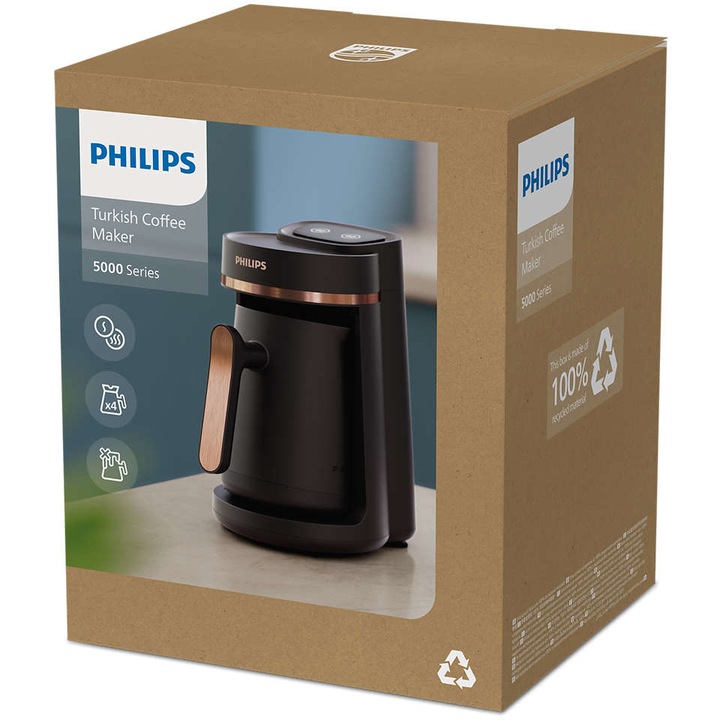 EKSPRES DO KAWY PO TURECKU PHILIPS HDA150/60 NA 4 FILIŻANKI EASY TOUCH