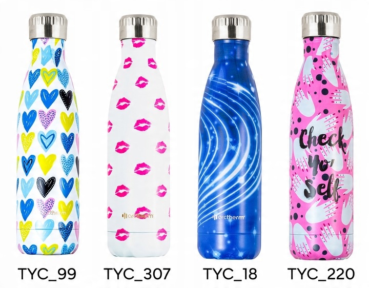 Butelka TERMICZNA na wodę 500ml NA KAWĘ WZORY