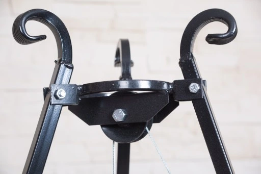 GRILL na OGNISKO nierdzewka ruszt 70cm trójnóg