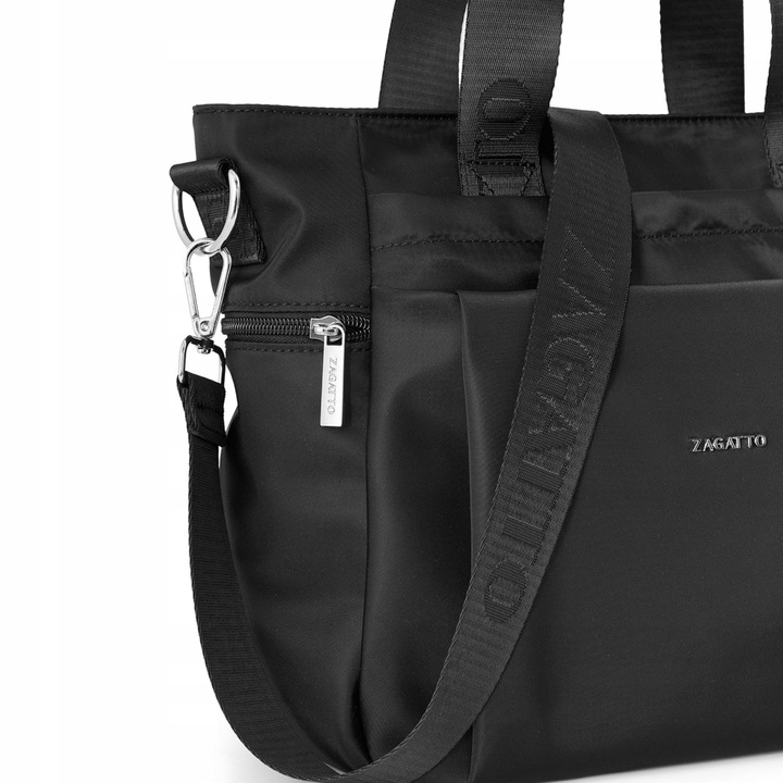 Torebka damska shopper pojemna do szkoły pracy shopperka na ramię ZAGATTO
