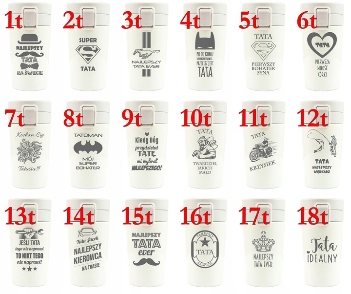 Kubek termiczny 300 ml prezent dla przyjaciółki TERMOS bidon +TWÓJ GRAWER