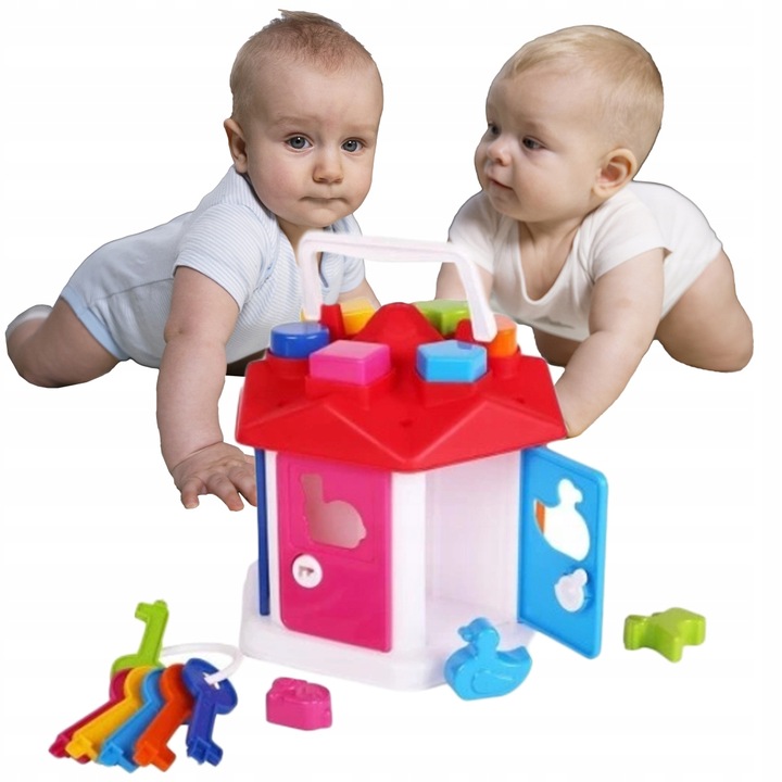 SORTER dla Dziecka ROCZNEGO Mądry Maluch Domek