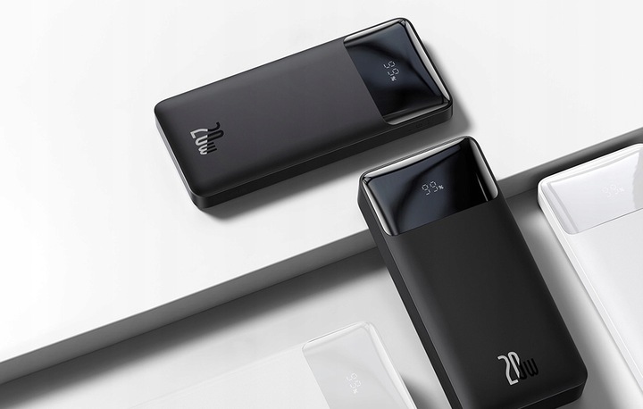 BASEUS MOCNY POWERBANK 30000MAH 20W 1X MICRO USB USB-C 2X USB-A POWER BANK