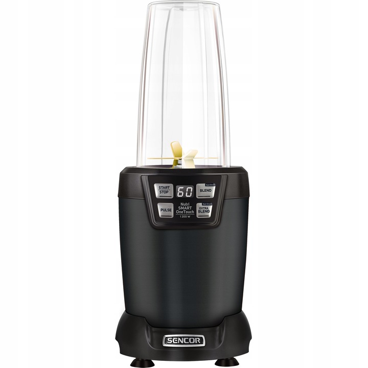 Nutri blender kielichowy 1200W 2 BUTELKI 800ml/1L czarny Sencor SNB6600BK