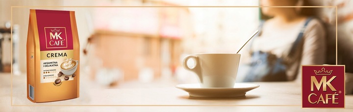 Kawa ziarnista MK CAFE CREMA 1 kg