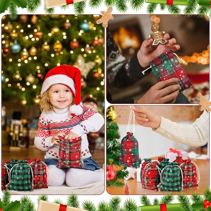 KALENDARZ ADWENTOWY DLA DZIECI DIY WORECZKI WISZĄCY PREZENT NAKLEJKI ZESTAW